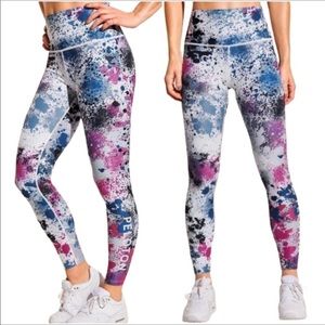 W.I.T.H for Peloton splatter leggings